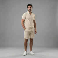 Herren Poloset mit Reißverschluss | Christoph