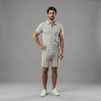 Herren Poloset mit Reißverschluss | Christoph
