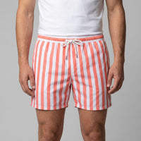 Herren Badeshorts gestreift und schnelltrocknend | Ronald