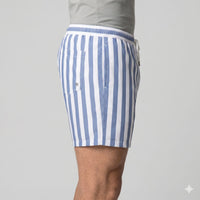 Herren Badeshorts gestreift und schnelltrocknend | Ronald