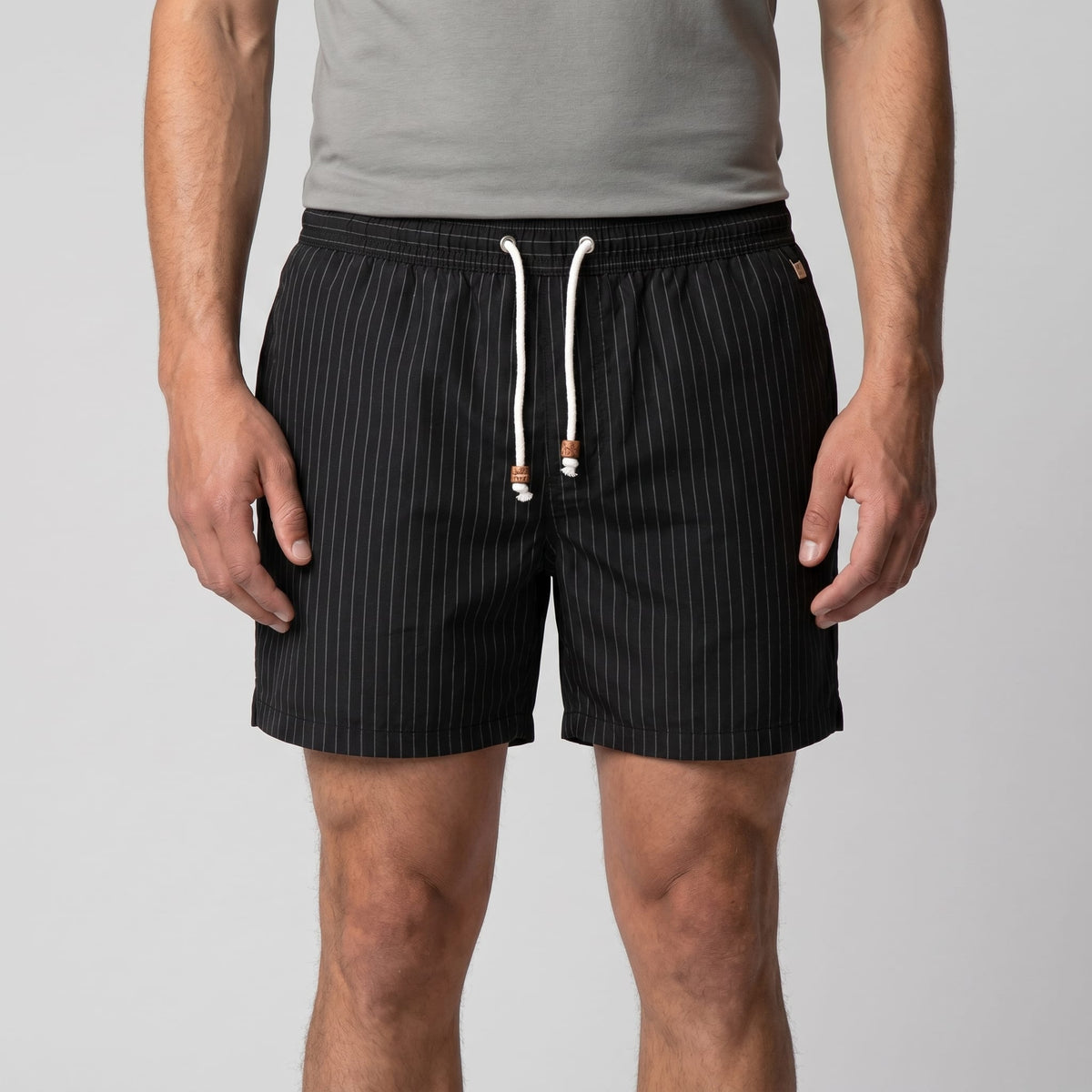Herren Badeshorts gestreift und schnelltrocknend | Ronald_22