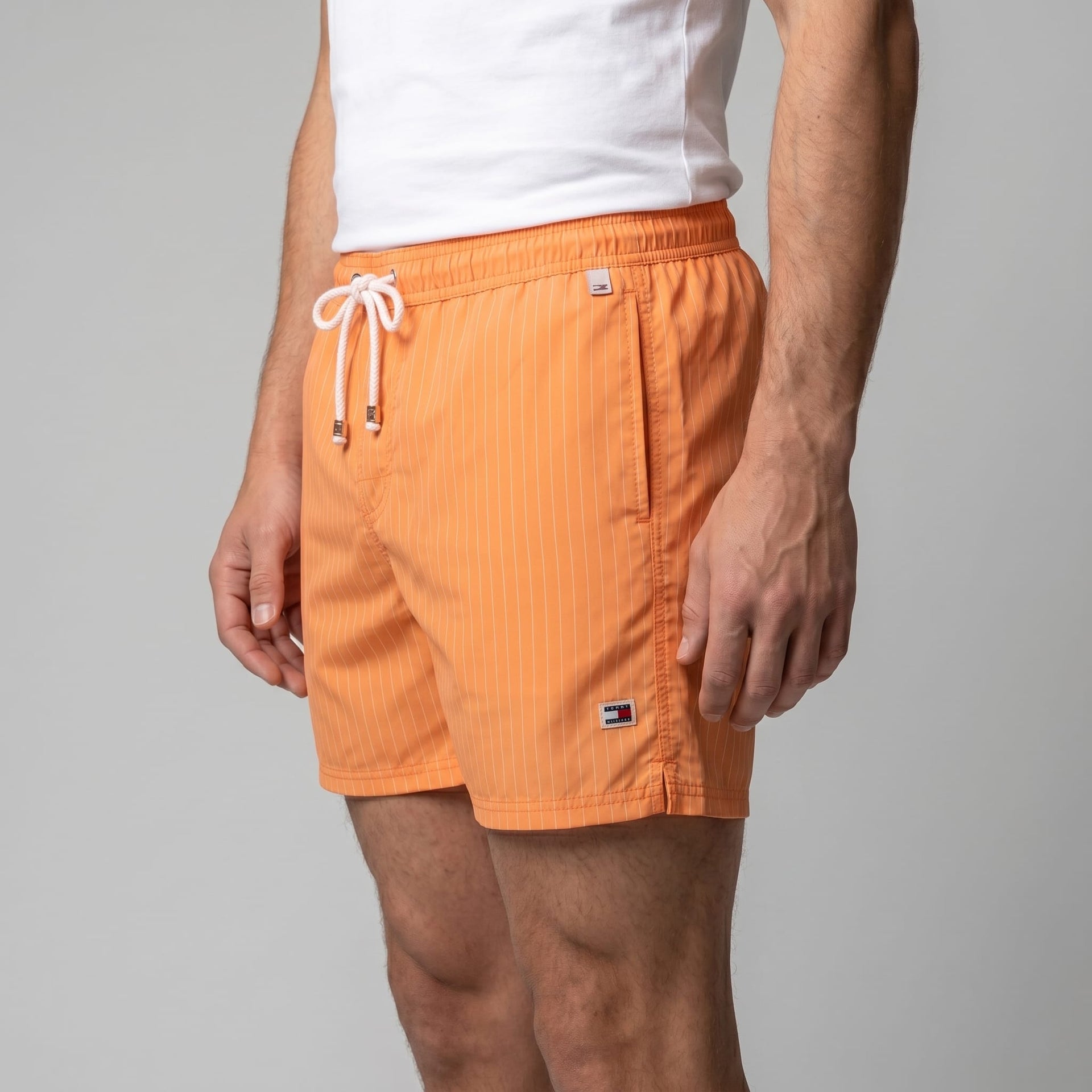 Herren Badeshorts gestreift und schnelltrocknend | Ronald