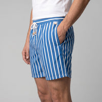 Herren Badeshorts gestreift und schnelltrocknend | Ronald