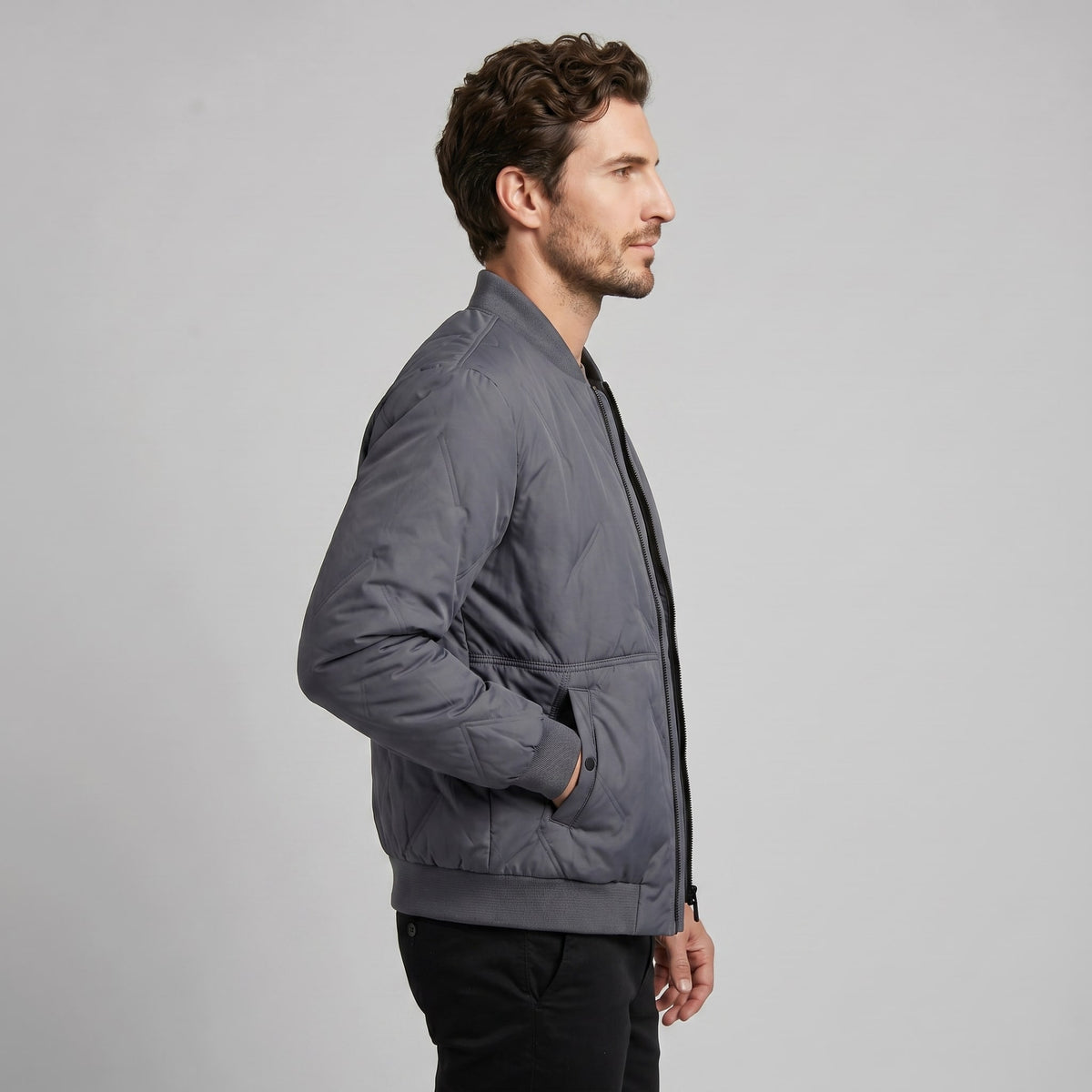 Herren Steppjacke im Bomberschnitt | Gotthold