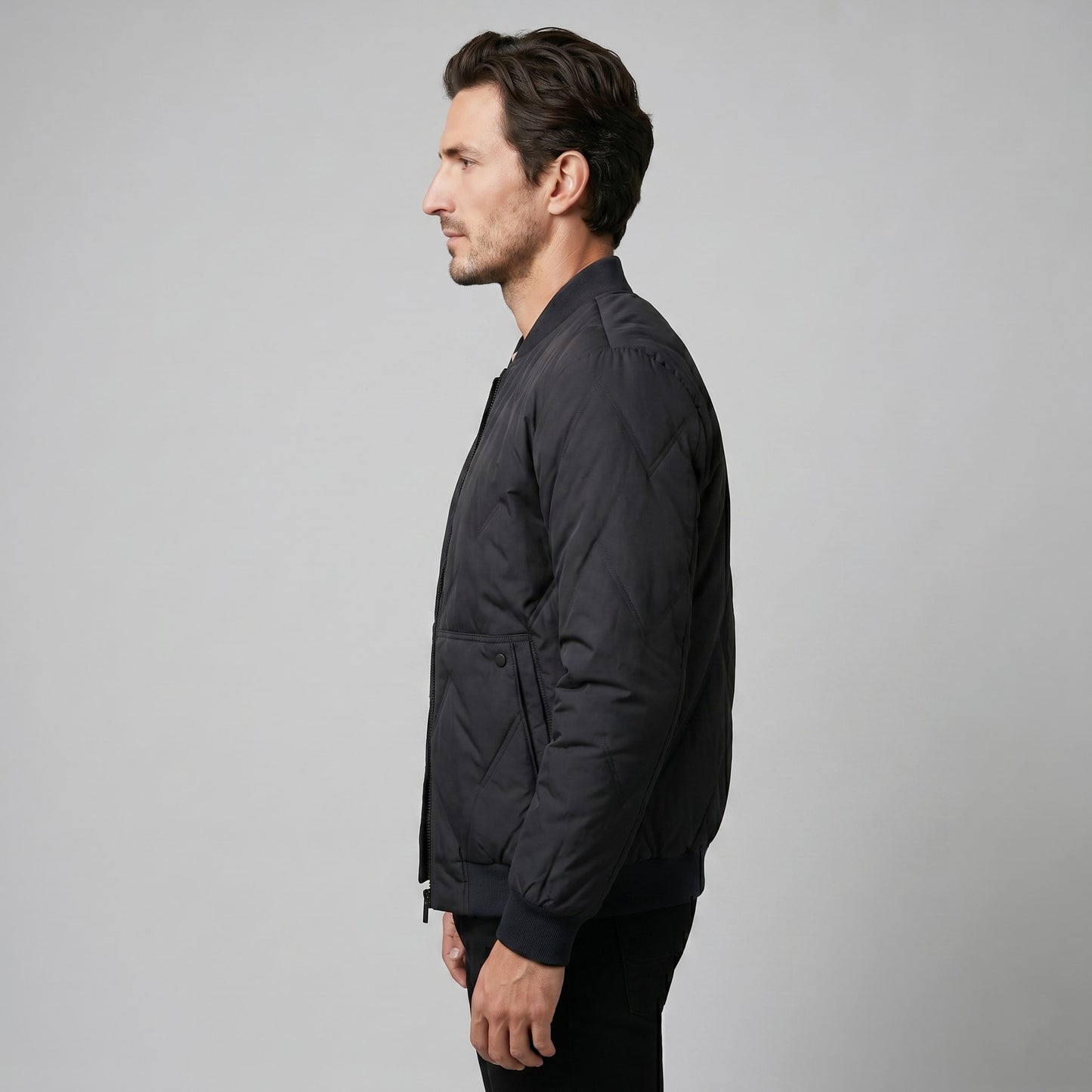 Herren Steppjacke im Bomberschnitt | Gotthold_8