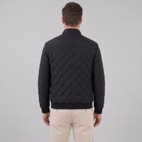 Herren Steppjacke mit Reißverschluss | Wolf