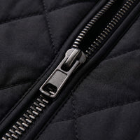 Herren Steppjacke mit Reißverschluss | Wolf