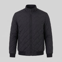 Herren Steppjacke mit Reißverschluss | Wolf