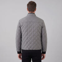 Herren Steppjacke mit Reißverschluss | Wolf