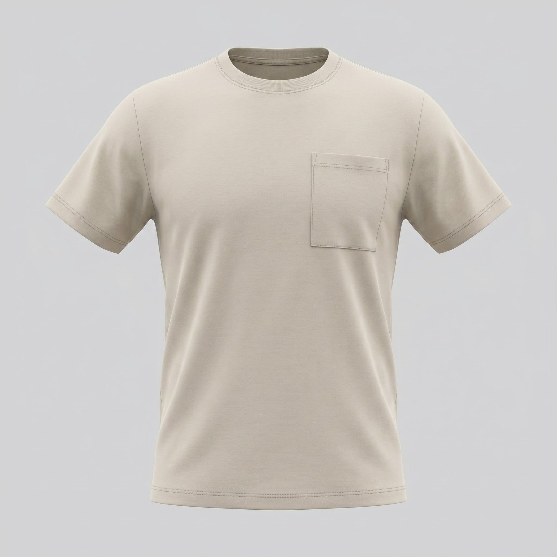 Herren T-Shirt Comfort Fit mit Brusttasche | Helmar