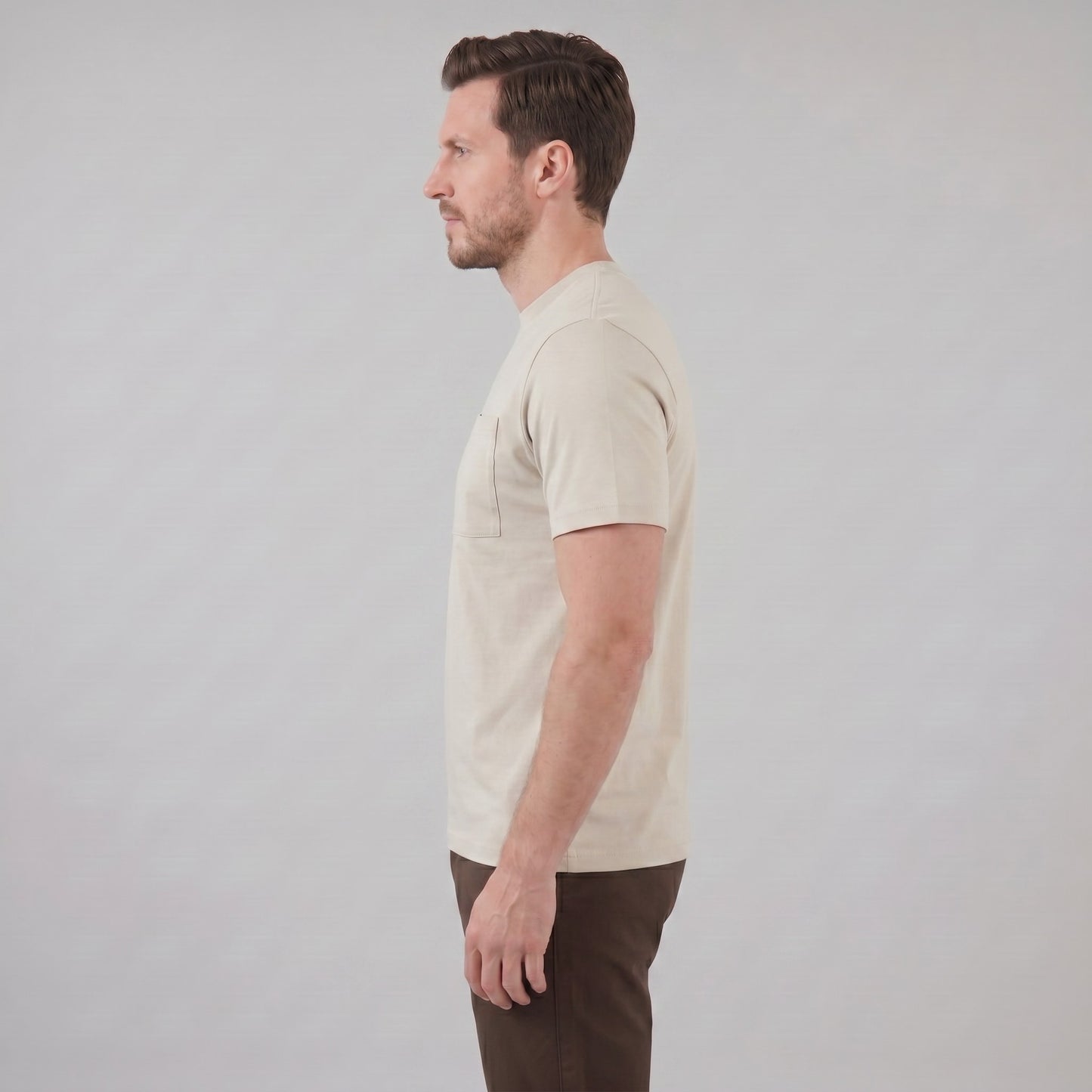 Herren T-Shirt Comfort Fit mit Brusttasche | Helmar_18