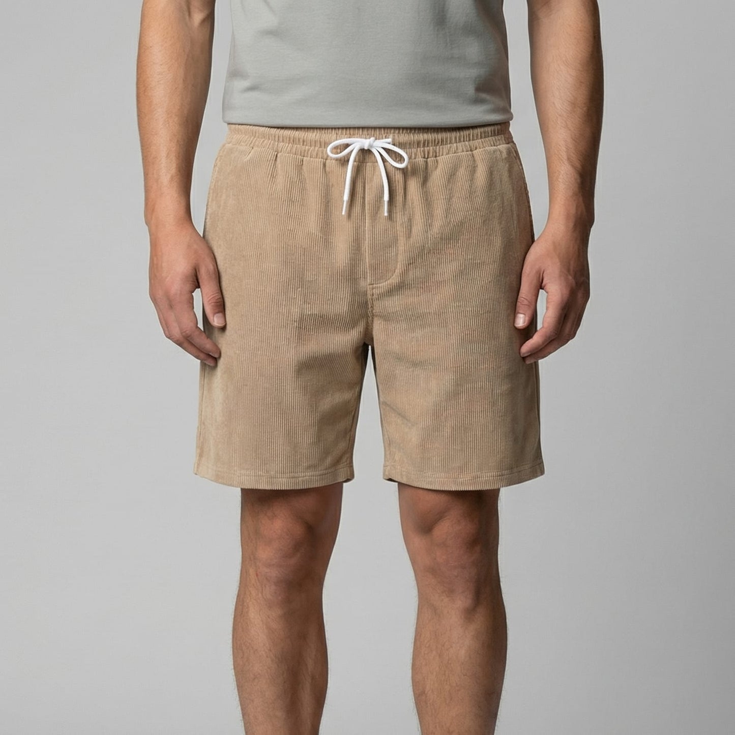 Herren Cordshorts mit Kordelzug | Siegbert_16