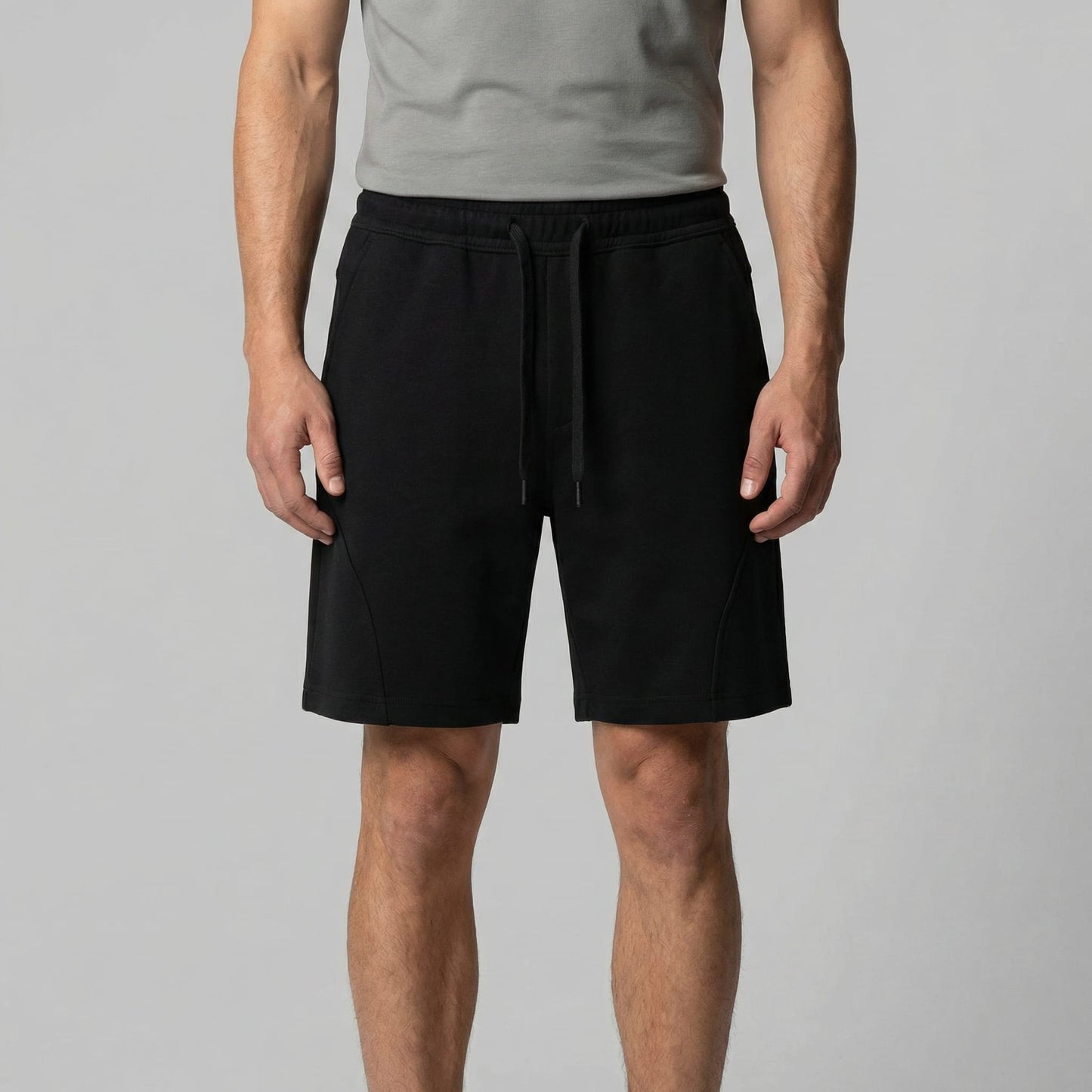 Herren Jogger-Shorts mit Gummibund | Siegmar_11