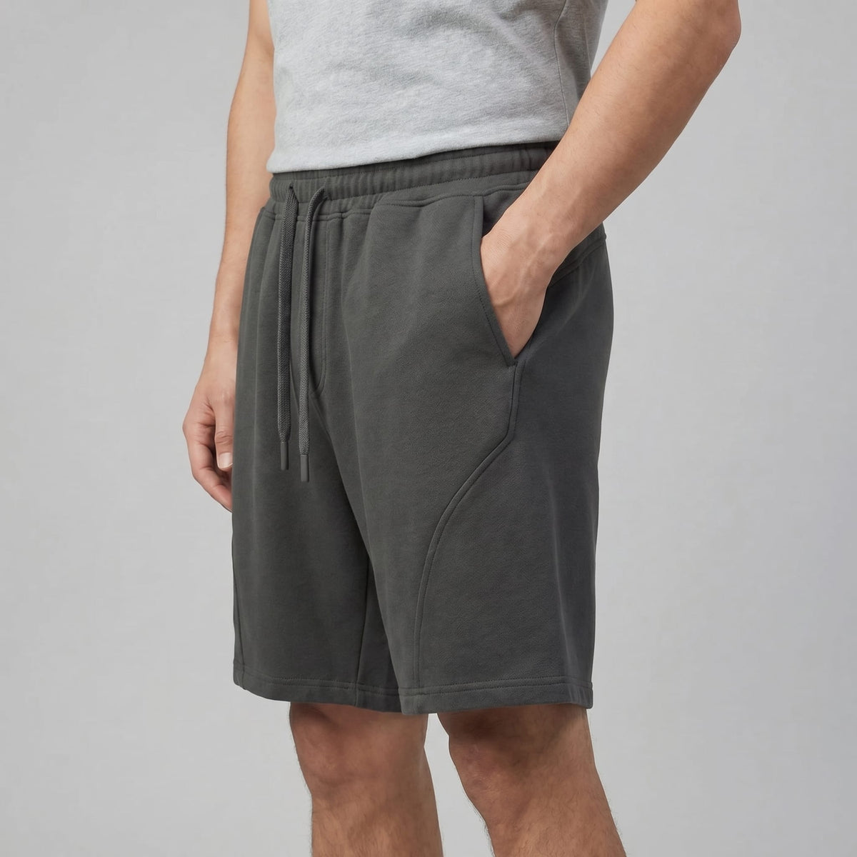 Herren Jogger-Shorts mit Gummibund | Siegmar_7
