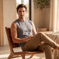 Herren Baumwoll-Tanktop mit Rundhalsausschnitt | Richard