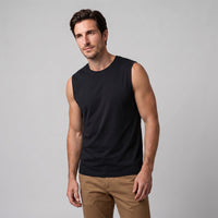 Herren Baumwoll-Tanktop mit Rundhalsausschnitt | Richard
