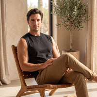 Herren Baumwoll-Tanktop mit Rundhalsausschnitt | Richard
