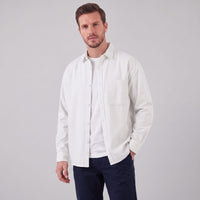 Herren Hemdjacke Oversize mit Brusttasche | Frank