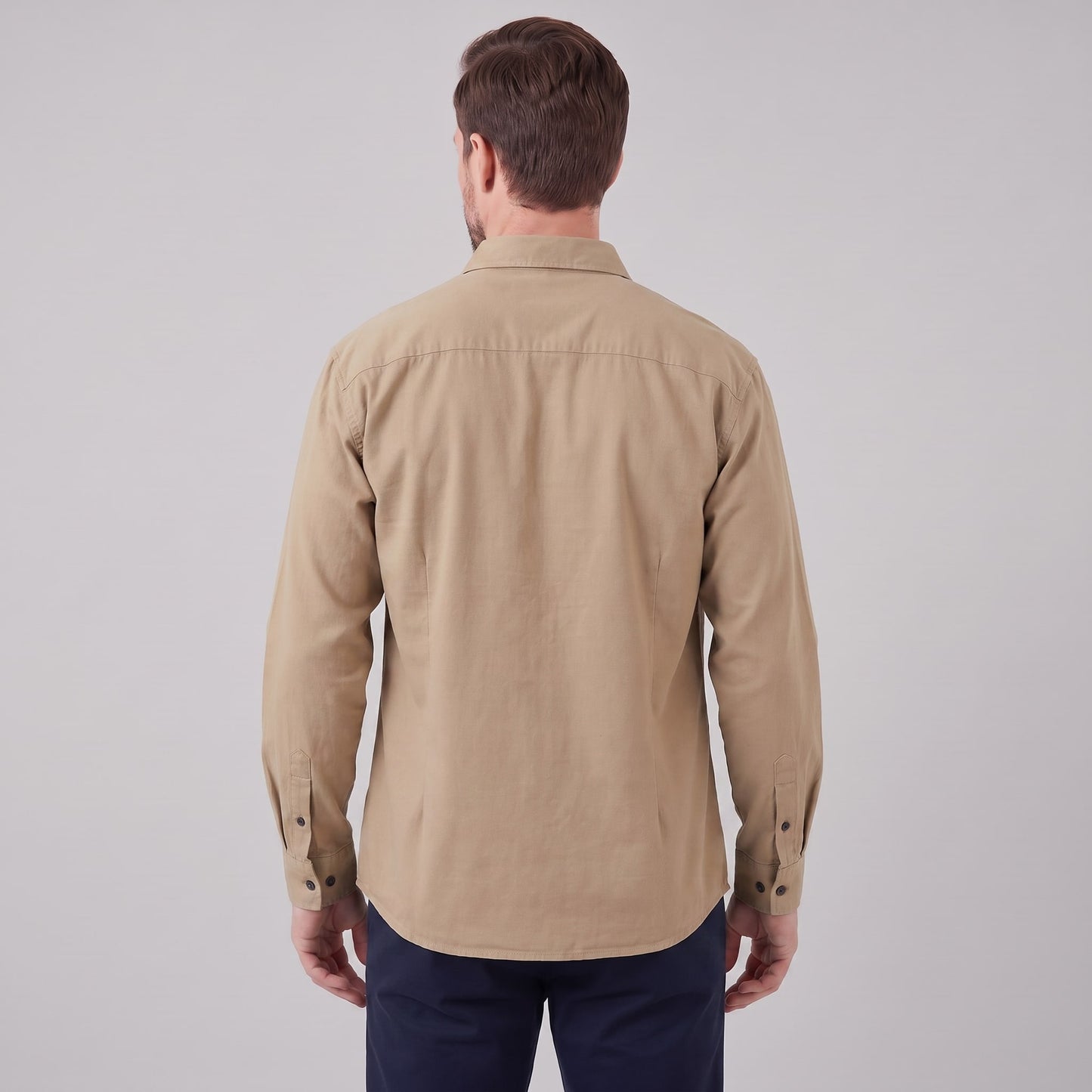 Herren Hemdjacke Oversize mit Brusttasche | Frank_15