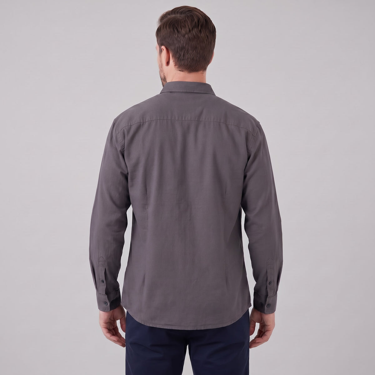 Herren Hemdjacke Oversize mit Brusttasche | Frank_21