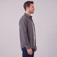 Herren Hemdjacke Oversize mit Brusttasche | Frank