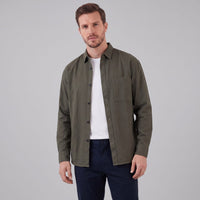 Herren Hemdjacke Oversize mit Brusttasche | Frank