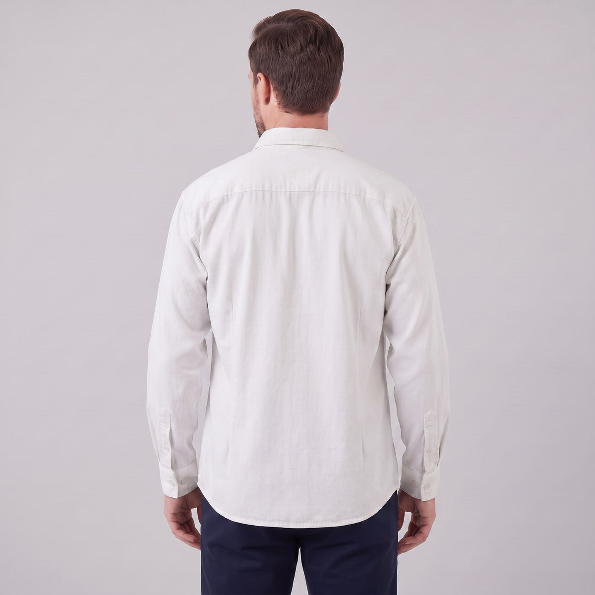 Herren Hemdjacke Oversize mit Brusttasche | Frank_3
