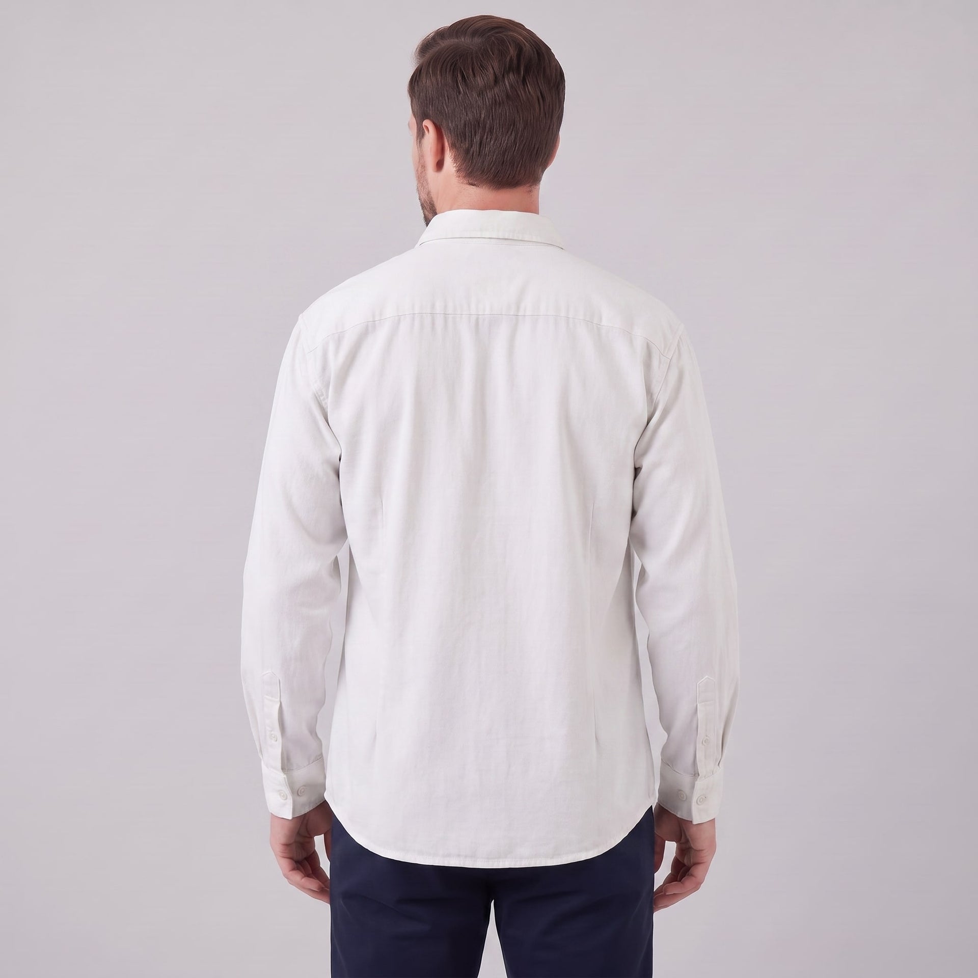Herren Hemdjacke Oversize mit Brusttasche | Frank