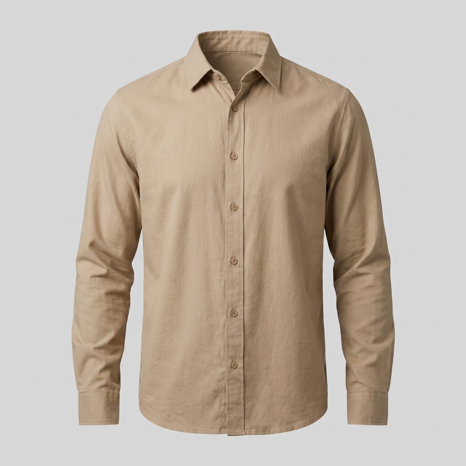 Herren Viskosehemd Overshirt mit Kentkragen | Detlef