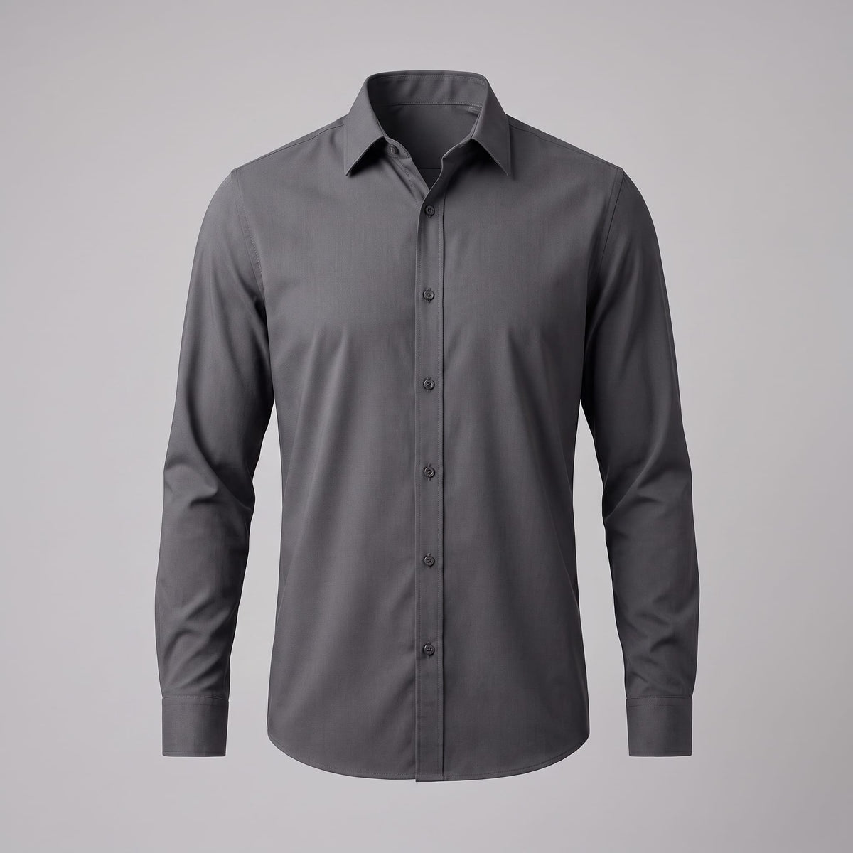 Herren Viskosehemd Overshirt mit Kentkragen | Detlef