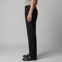 Herren Bundfaltenhose mit Aufschlag | Leon