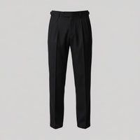Herren Bundfaltenhose mit Aufschlag | Leon