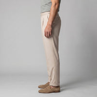 Herren Bundfaltenhose mit Aufschlag | Leon