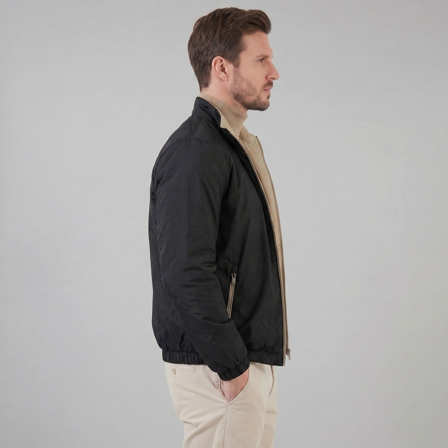 Herren Wendejacke mit Stehkragen | Franz_2