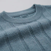 Herren Strickshirt Kurzarm mit Rippbündchen | Robin