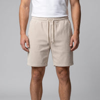 Herren Shorts in Cordoptik mit Kordelzug | Siegmund