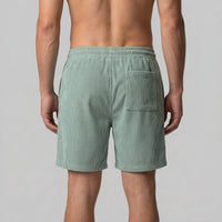 Herren Shorts in Cordoptik mit Kordelzug | Siegmund
