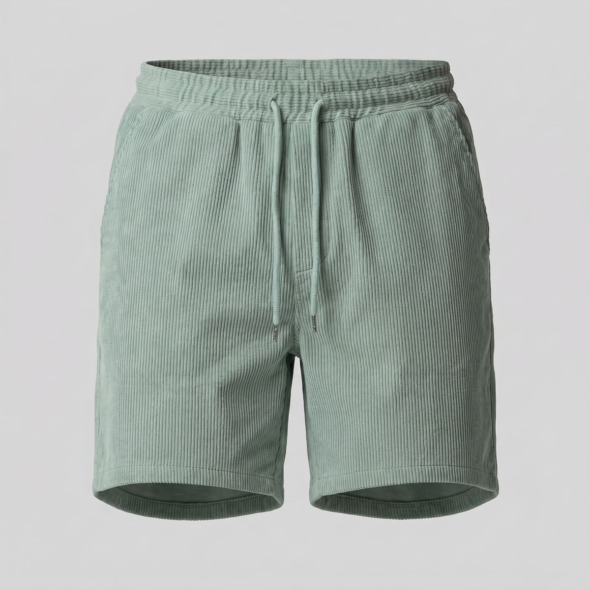 Herren Shorts in Cordoptik mit Kordelzug | Siegmund