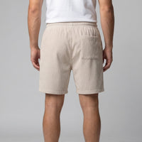 Herren Shorts in Cordoptik mit Kordelzug | Siegmund