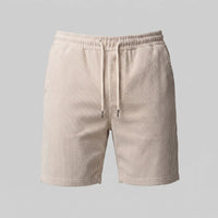 Herren Shorts in Cordoptik mit Kordelzug | Siegmund