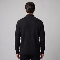 Herren Rippstrickjacke mit Reißverschluss | Stefan