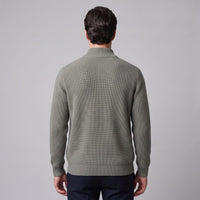 Herren Rippstrickjacke mit Reißverschluss | Stefan