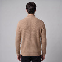 Herren Rippstrickjacke mit Reißverschluss | Stefan