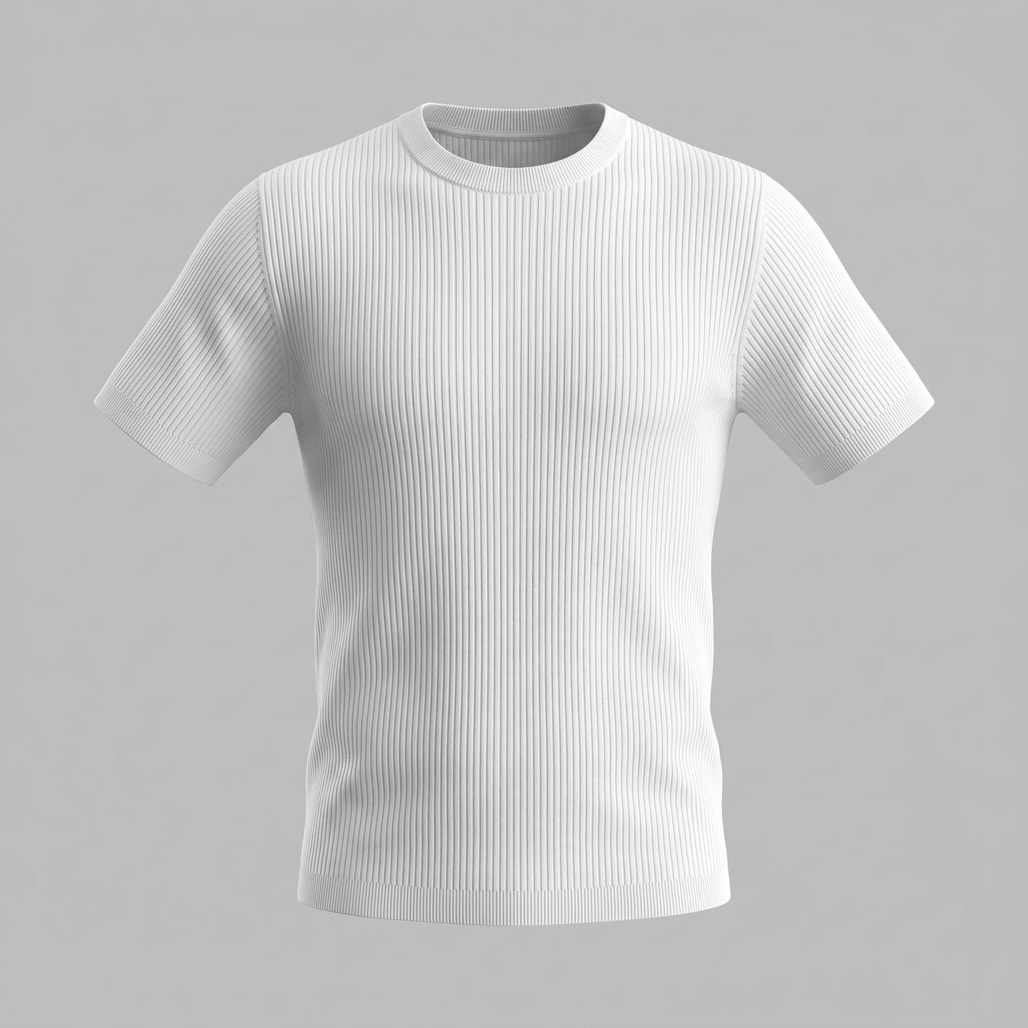 Herren Rippstrickshirt mit Rundhalsausschnitt | Helmfried_20