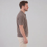 Herren Poloshirt mit Rippstruktur | Friedhold