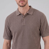 Herren Poloshirt mit Rippstruktur | Friedhold