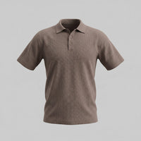 Herren Poloshirt mit Rippstruktur | Friedhold