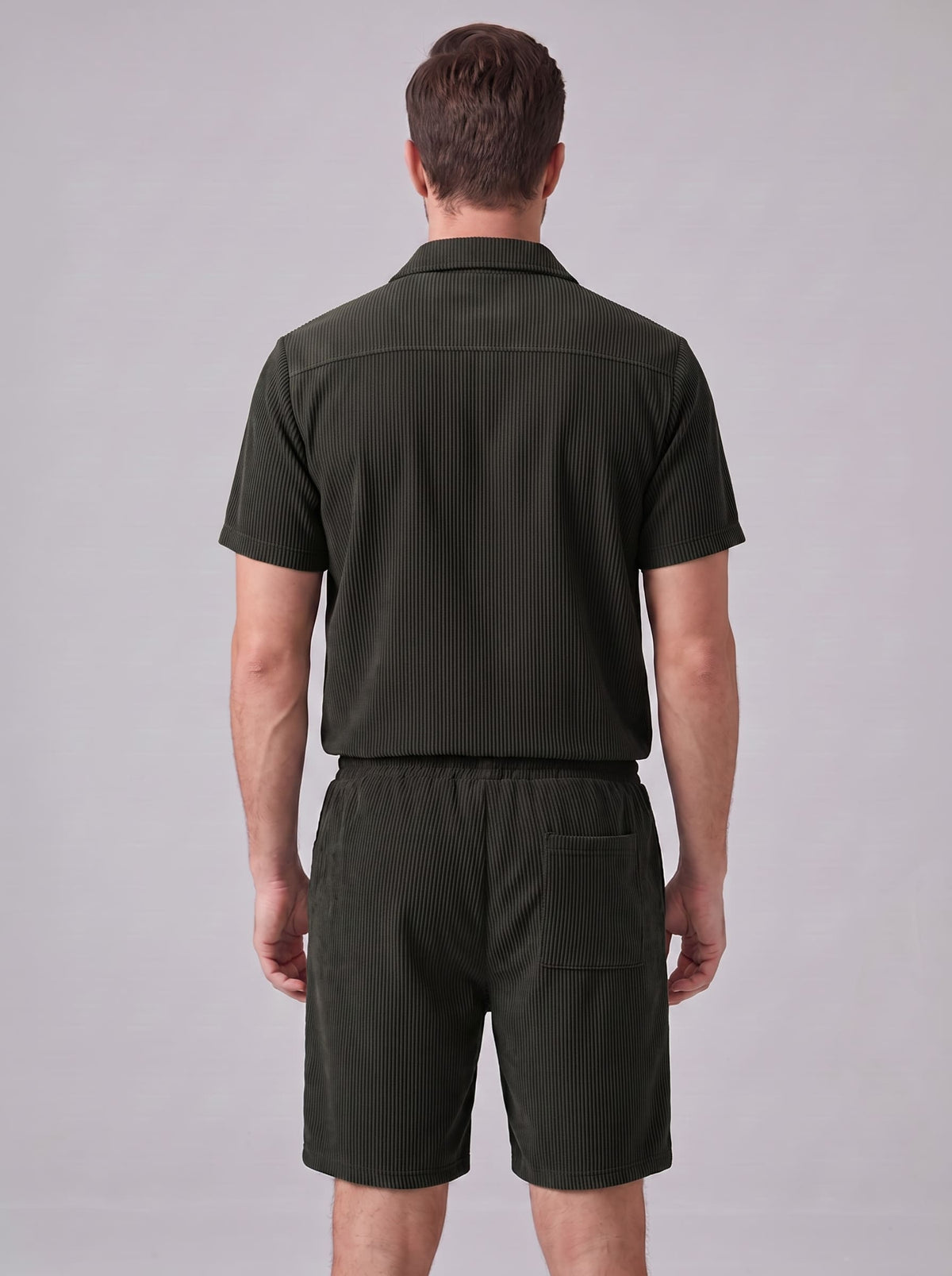 Herren Rippstrickset mit Brusttaschen | Arne_15
