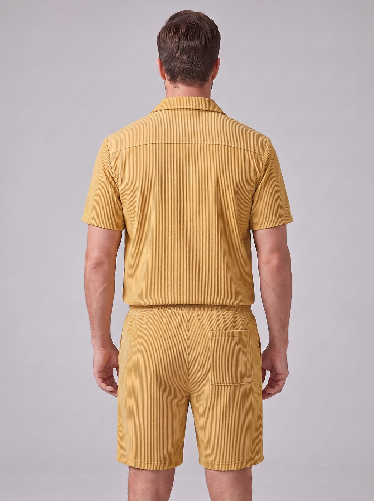 Herren Rippstrickset mit Brusttaschen | Arne_21