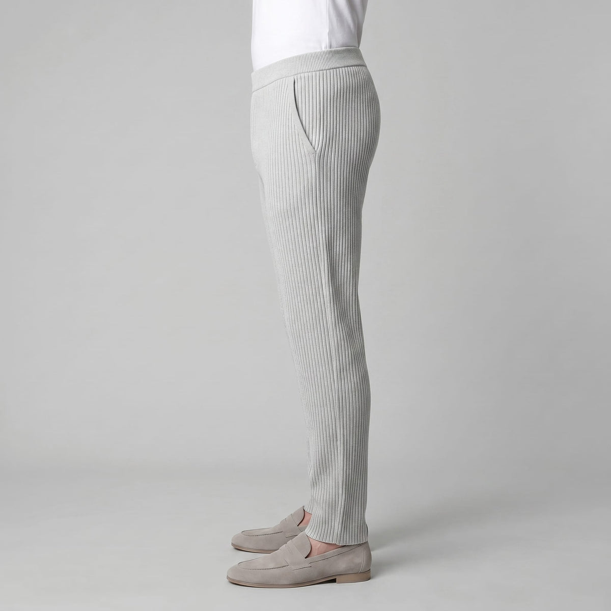 Herren Strickhose mit Rippstruktur | Alfred_2